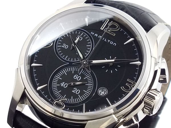 New]Hamilton Jazzmaster Men's Chronograph Watch H32612735 - BE FORWARD Store