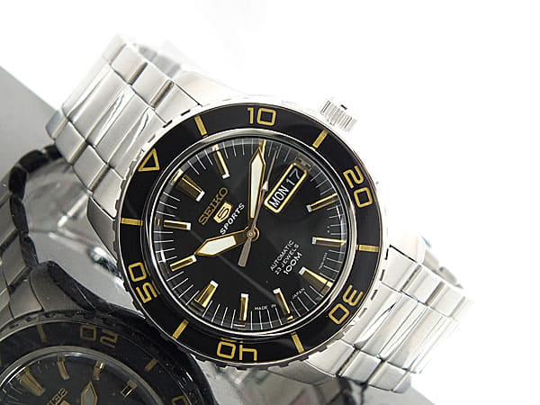 New SEIKO 5 SPORTS Men s Self winding Watch SNZH57J1