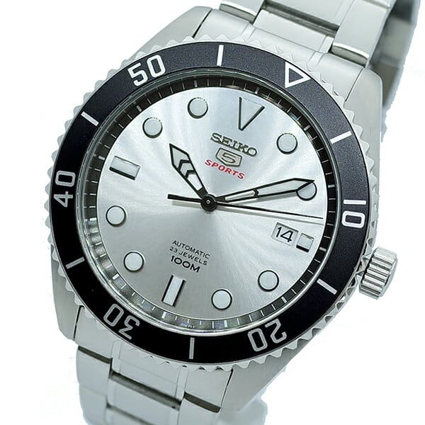 New]super back festival (~1/5) ( 1/7) cashless 5% SEIKO SEIKO watch  SRPB87K1 5 5 SPORTS self-winding watch Silver mens - BE FORWARD Store