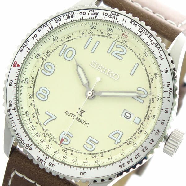 New]Seiko PROSPEX Men's Automatic Winding Watch Brown/Cream SRPB59J1 - BE  FORWARD Store
