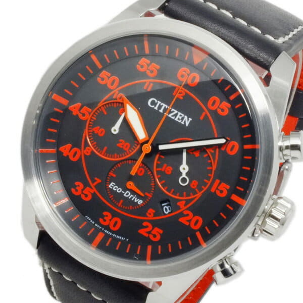 New]Citizen Men's Eco-Drive Solar Chronograph Watch CA4210-08E