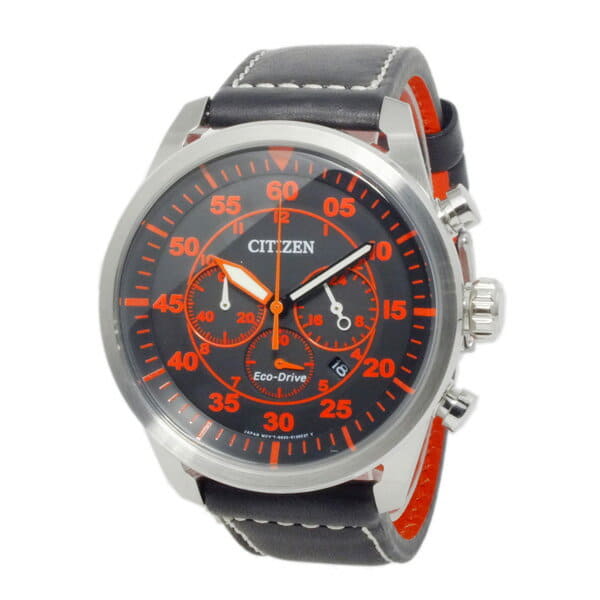New]Citizen Men's Eco-Drive Solar Chronograph Watch CA4210-08E