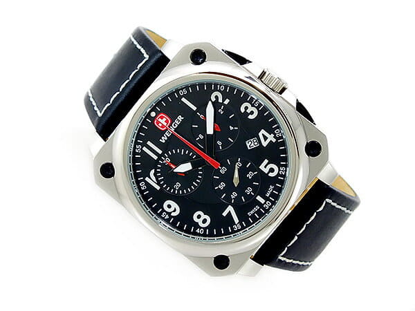 New Wenger Aerograph Cockpit Men s Chronograph Watch 77015