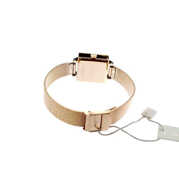 New Olivia Burton Ladies Quartz Watch Dark Navy Pink Gold OB16AM96 BE FORWARD Store