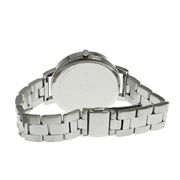 New Olivia Burton Ladies Quartz Watch Silver OB15BL22 BE FORWARD Store