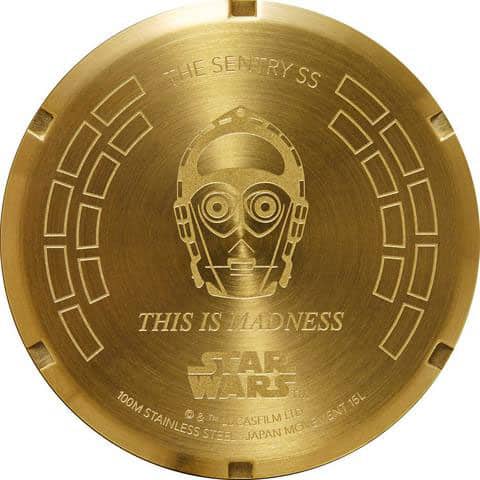 New NIXON Nixon TIME TELLER STAR WARS C3PO A045SW 2378 00 Star Wars mens lady s time Teller Gold starwars BE FORWARD Store