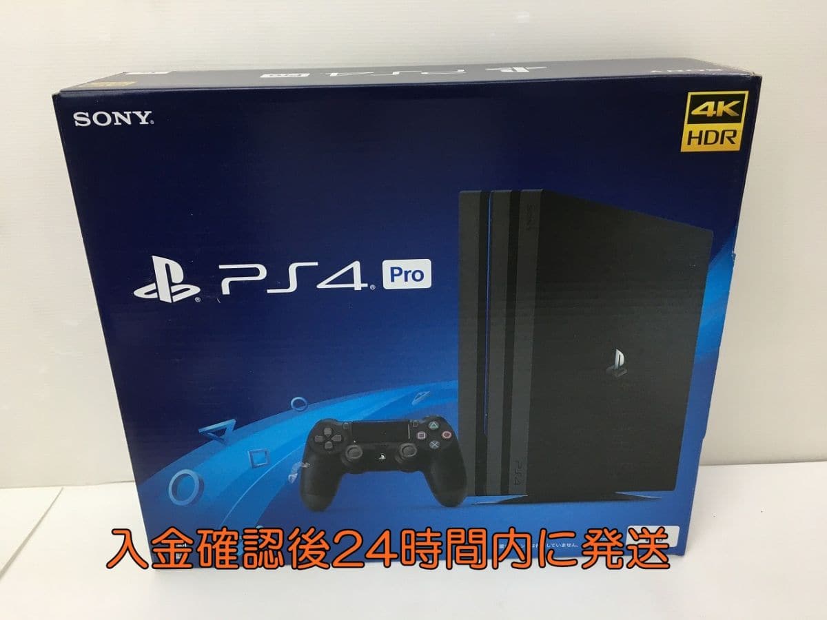 Used]PS4 Pro CUH-7200B 1TB jet Black operation check