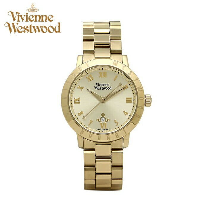 New NewYearSALE Vivienne Westwood Vivienne Westwood clock watch Lady s Gold VV152GDGD BE FORWARD Store