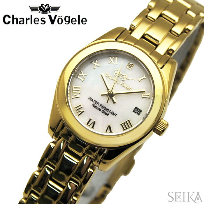 New]NewYearSALE The watch that Charles Ho gel Charles Vogele clock