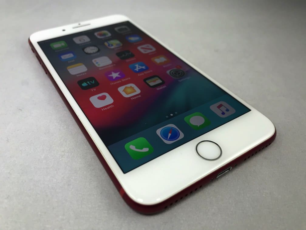 New]7 Plus 128GB (PRODUCT)RED A1785 SIM-free refurbishment product 