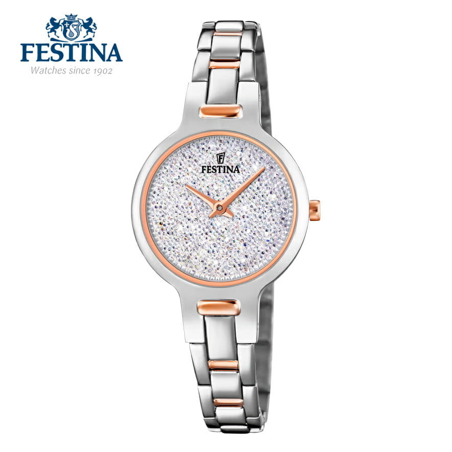 [New] Ladies FESTINA F20381/1 watch Waterproof BE FORWARD Store