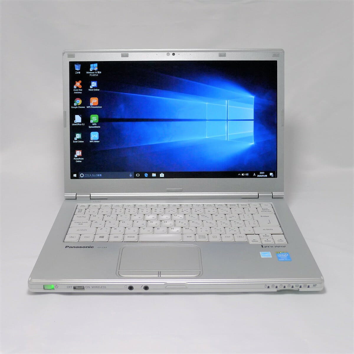 Let'sNote CF-N10 Win10 SSD120GB メモリ8GB Let's Panasonic note N10