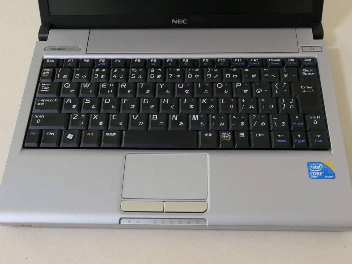 Used]NEC VersaPro VC-A Corei7U620 5GB HDD160GB 12.1 inches 1280 X 