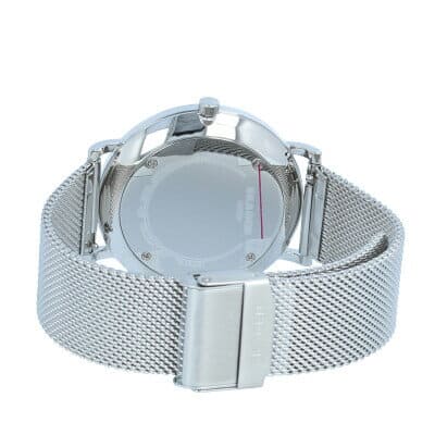 New SKAGEN SKW6474 HAGEN Hagen watch Silver green mesh stainless steel Men s unisex 40mm