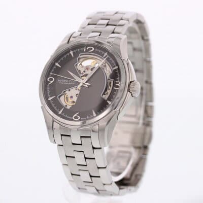 New HAMILTON Jazz master H32565185 watch open heart selfwinding
