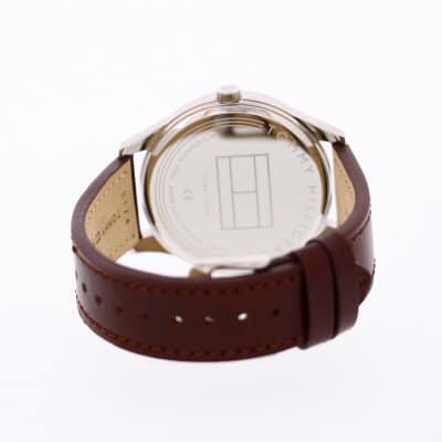 New] TOMMY HILFIGER 1791418 Men's Watch leather belt - BE FORWARD Store