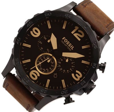 New] FOSSIL JR1487 watch Nate Nate - BE FORWARD Store