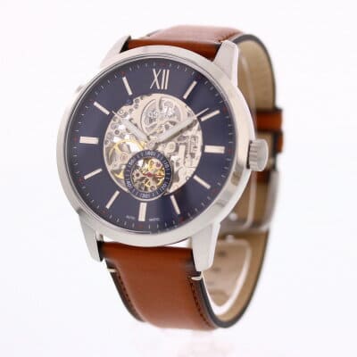 New FOSSIL ME3154 Townes man Men s Watch selfwinding watch skeleton BE FORWARD Store