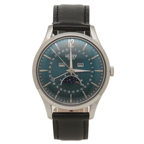 New HENRY LONDON watch Lady s mens KNIGHTSBRIDGE Knightsbridge 39MM Henry London HL39 LS 0071 Navy BE FORWARD Store