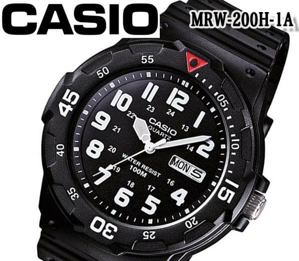casio quartz water resist 100m