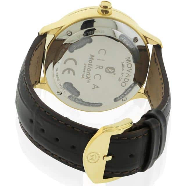 New Movado clock slender Circa Motion Leather Smartwatch Mens Watch 0660008 BE FORWARD Store