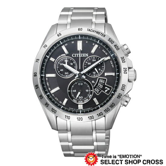 [New]CITIZEN COLLECTION Eco-Drive Radio PERFEX Multi Watch 3000 Black ...