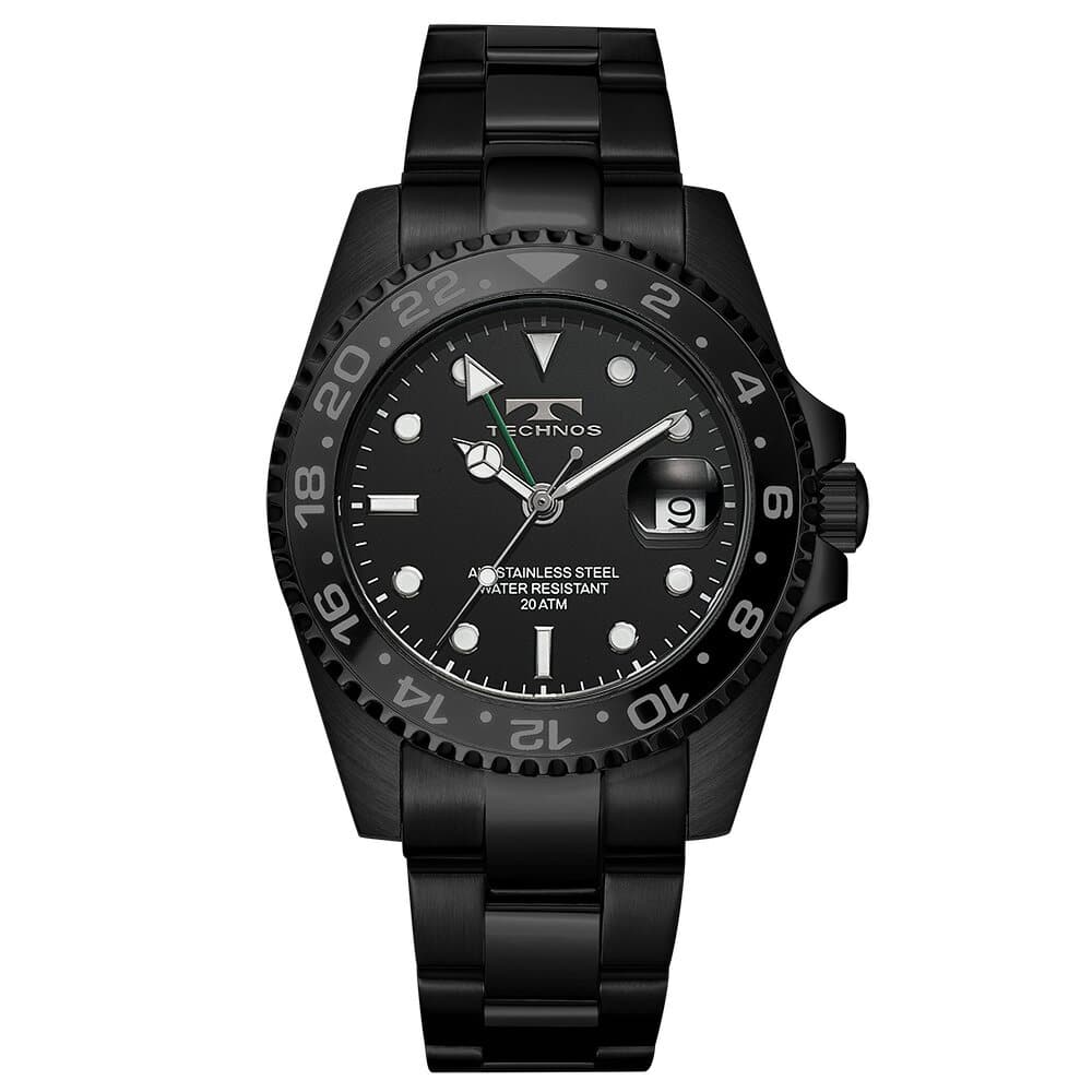 New]Techno GMT mens watch T2134BB - BE FORWARD Store