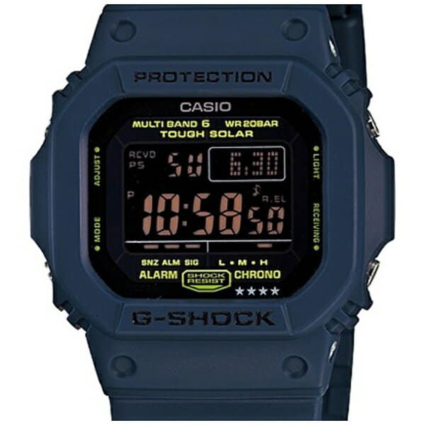casio g shock navy blue