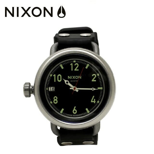 New Nixon watch NIXON NA488000 00 NIXON OCTOBER BLACK mens Lady s