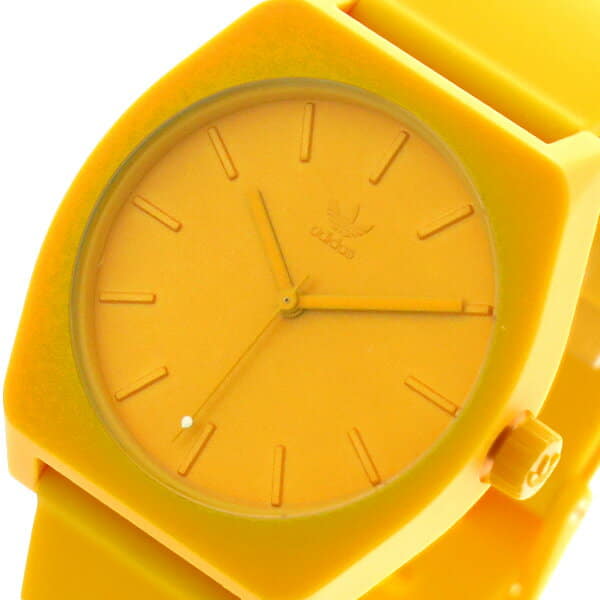 yellow adidas watch