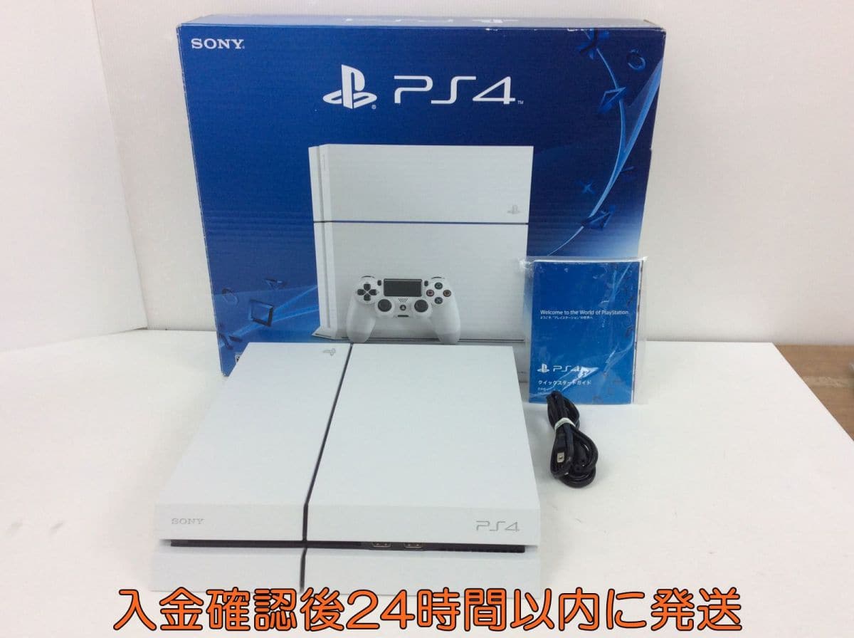 Used]SONY PS4 box set white CUH-1200A 500GB PlayStation4