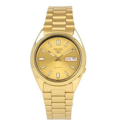 Seiko 5 gold snxs80k sale