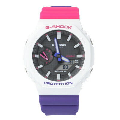 g shock pink blue