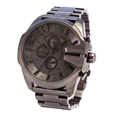 Store chief FORWARD BE New]DIESEL mega watch - DZ4282 Chronograph diesel mens