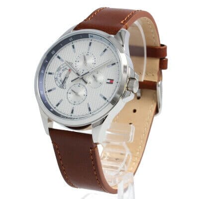 New]TOMMY HILFIGER tomihirufiga 1791614 watch mens leather belt  multi-function - BE FORWARD Store
