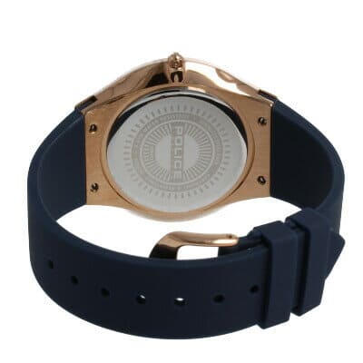 New POLICE police PL.15045JBCR 03P New Horizon new horizon watch mens rubber silicon Navy pink Gold blue
