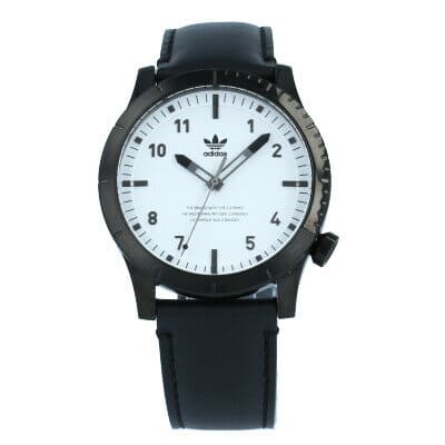 [New]adidas Adidas Z06-005 CYPHER_LX1 cipher watch Black white leather ...