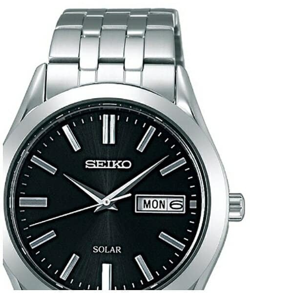 New Seiko Spirit Men S Solar Watch Sbpx0 Be Forward Store