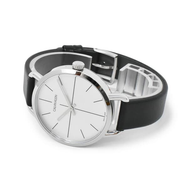 [New]Calvin Klein CK Calvin Klein clock watch K7B231CY EVEN EXTENSION even extension Silver