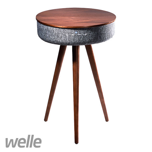 New Side Table W301t Beret Bluetooth Radio Speaker With The Welle Mellow 360 Degrees Bluetooth Speaker Usb Charge Port Be Forward Store