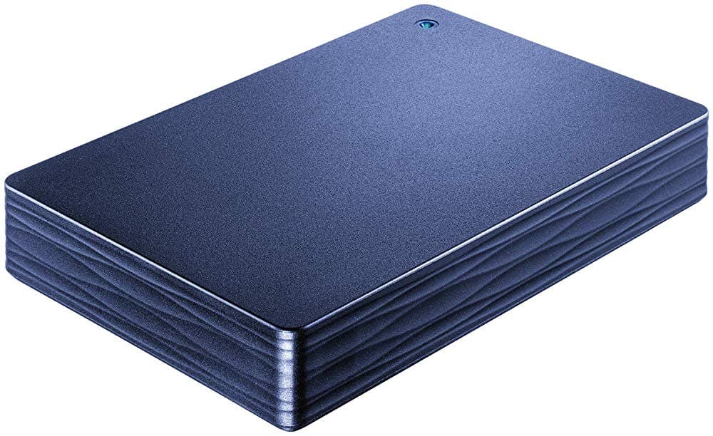 New] Lite millennium sea blue 2TB HDPHUT2DNVR IO DATA USB 3.1 Gen 1  portable hard disk for 2.0 - BE FORWARD Store