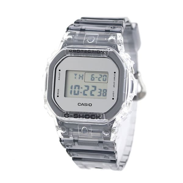 New G Shock Skeleton Digital Dw 5600 Mens Watch Dw 5600sk 1dr Digital Casio Be Forward Store