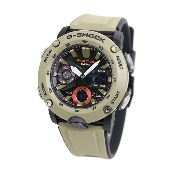 New]G-SHOCK GA-2000 one-touch belt mens watch GA-2000-5ADR Casio