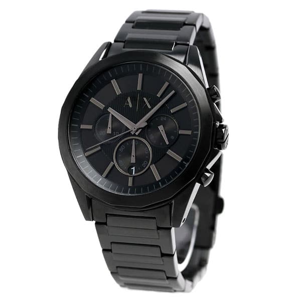 New Armani Exchange Men s Chronograph Watch Black AX2601 BE