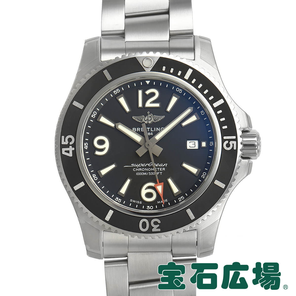 New]BREITLING Super Ocean Automatic 44 Men's Watch A292B-1PSS(A17367D71B1A1)  - BE FORWARD Store