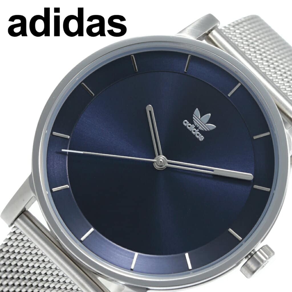 New][ ] Adidas originals watch adidas originals clock adidas originals  watch Adidas originals clock Lady's mens Navy Z04-2928-00 [ mesh belt pair  couple waterproofing ] - BE FORWARD Store
