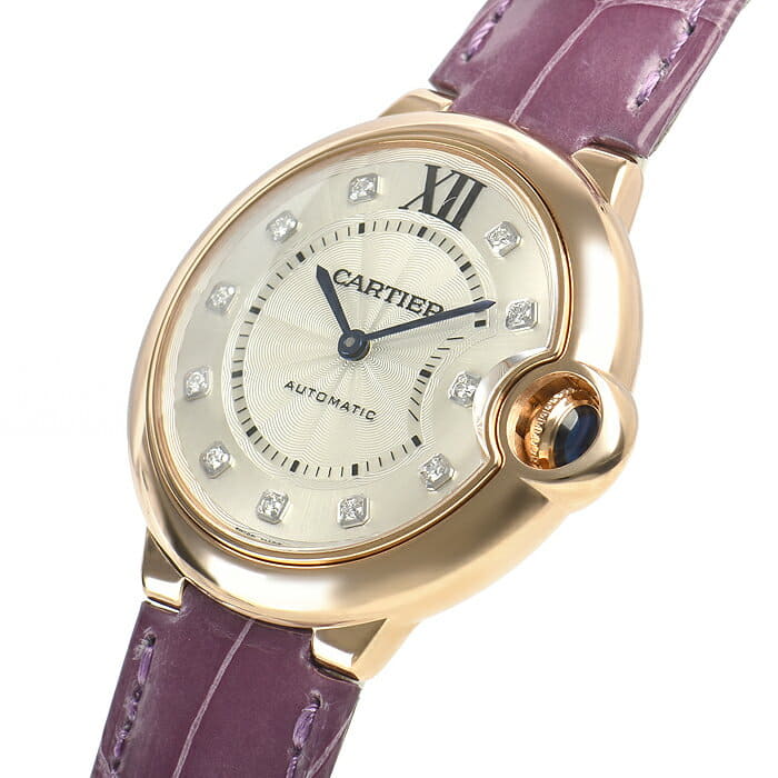 New]Cartier CARTIER Baron Blue Ladies 