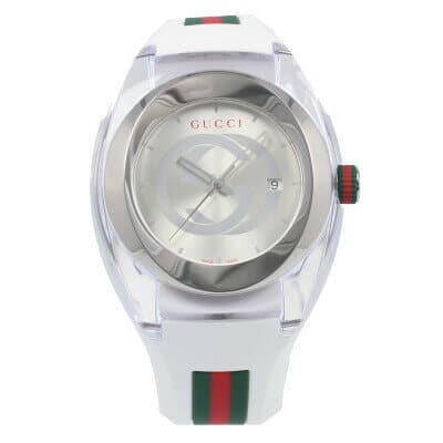 white gucci watch mens