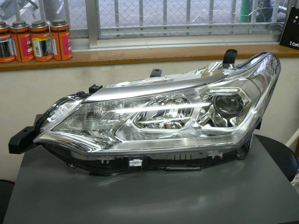 Used]Good Condition ☆NZE161G Corolla fielder headlight unit Left