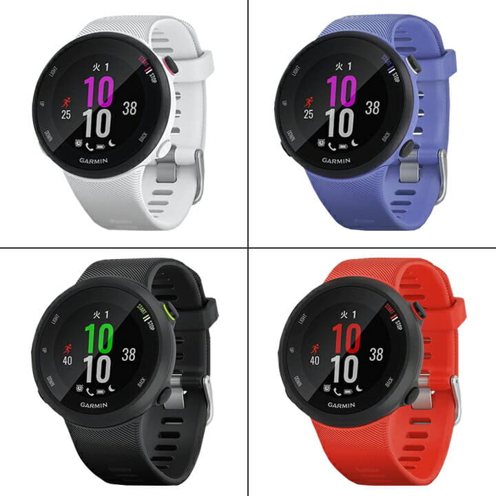 New Garmin Gamin Foreathlete 45 Forehand Athlete Mens Lady S Watch Unisex Silicon Rubber Smart Digital Black Black White White Red Red Eye Squirrel Be Forward Store